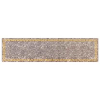 Vloerkleedloper MARSA Grijs 100 x 400 cm Polyester en PVC