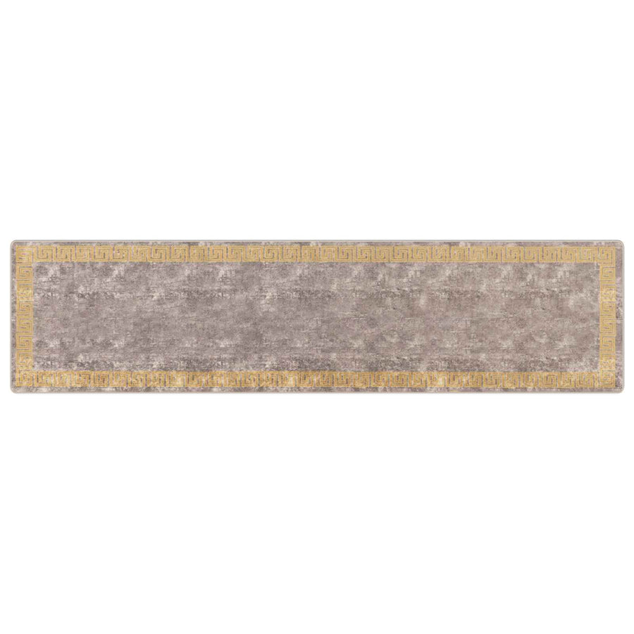 Vloerkleedloper MARSA Grijs 100 x 400 cm Polyester en PVC