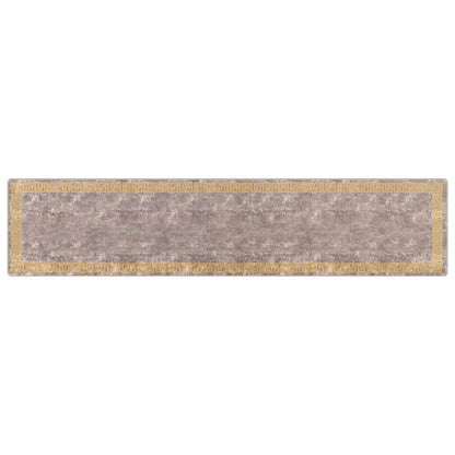 Vloerkleedloper MARSA Grijs 100 x 450 cm Polyester en PVC