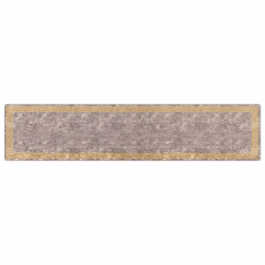 Vloerkleedloper MARSA Grijs 100 x 450 cm Polyester en PVC