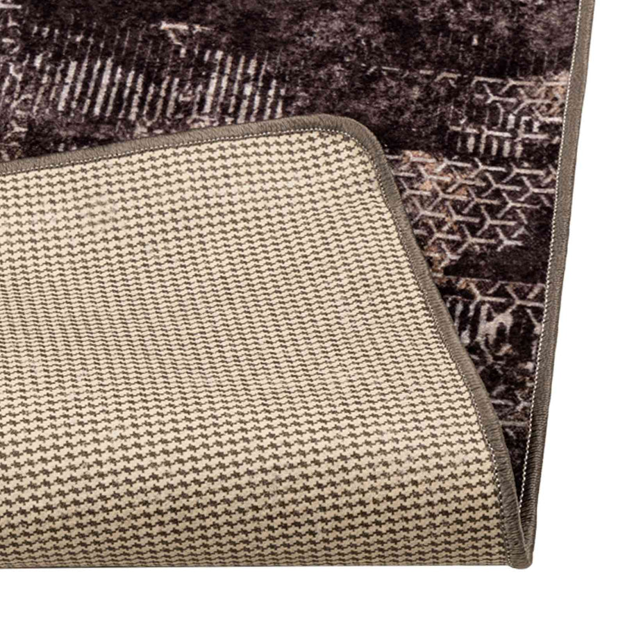 Vloerkleedloper MARSA Zwart 50 x 100 cm Polyester en PVC