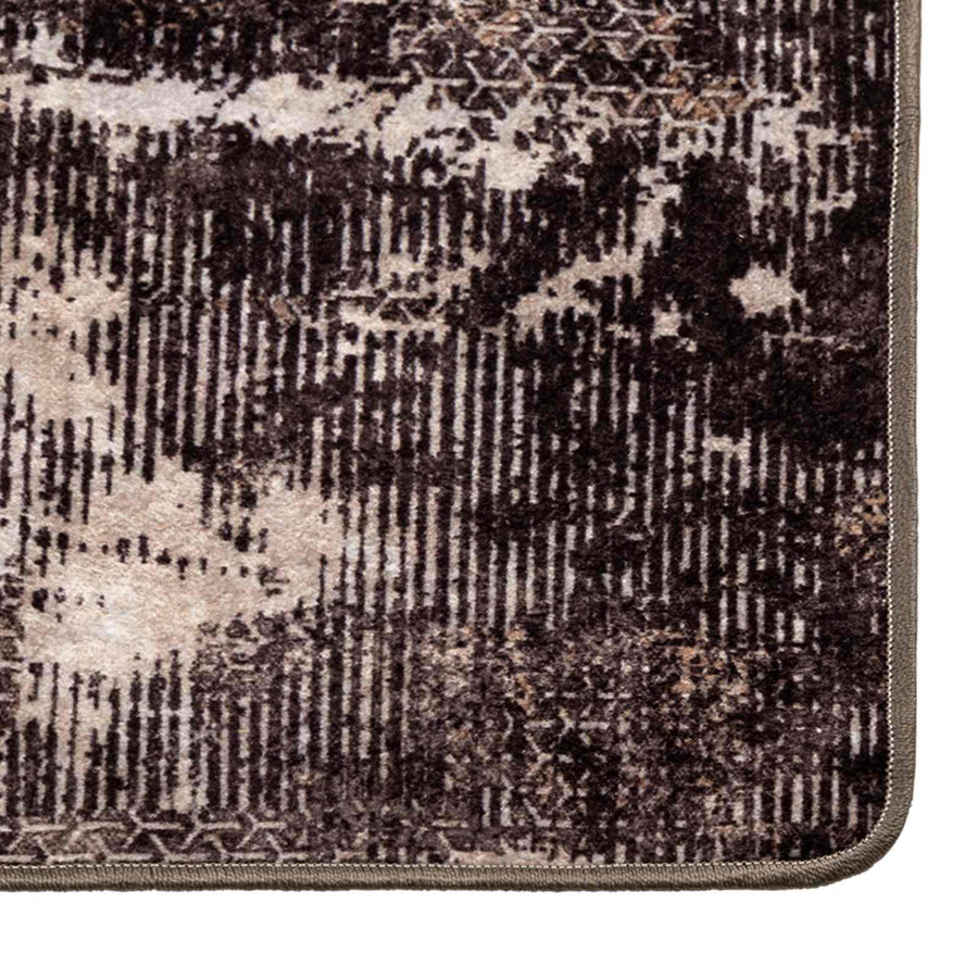 Vloerkleedloper MARSA Zwart 50 x 100 cm Polyester en PVC