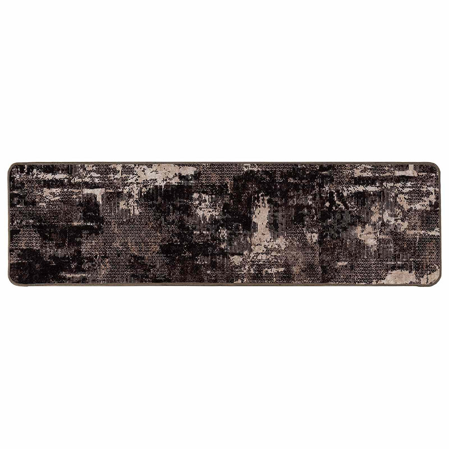 Vloerkleedloper MARSA Zwart 50 x 200 cm Polyester en PVC