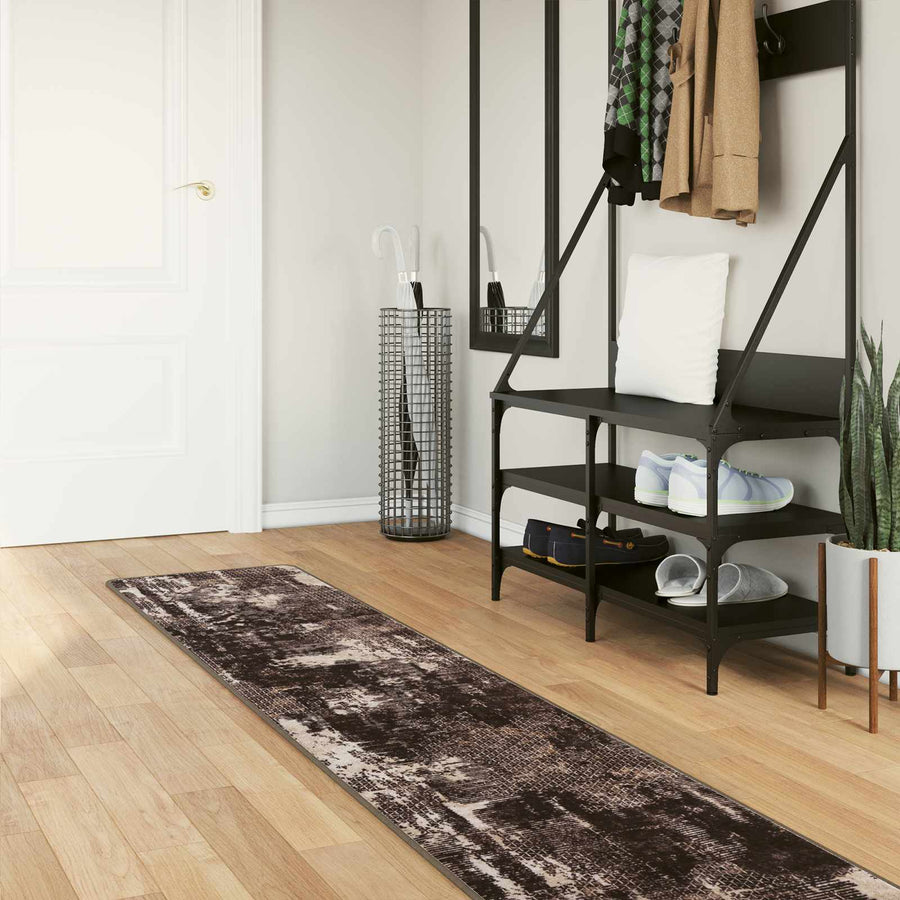 Vloerkleedloper MARSA Zwart 50 x 300 cm Polyester en PVC
