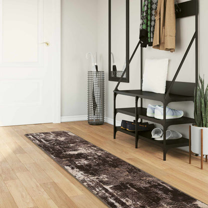 Vloerkleedloper MARSA Zwart 50 x 450 cm Polyester en PVC