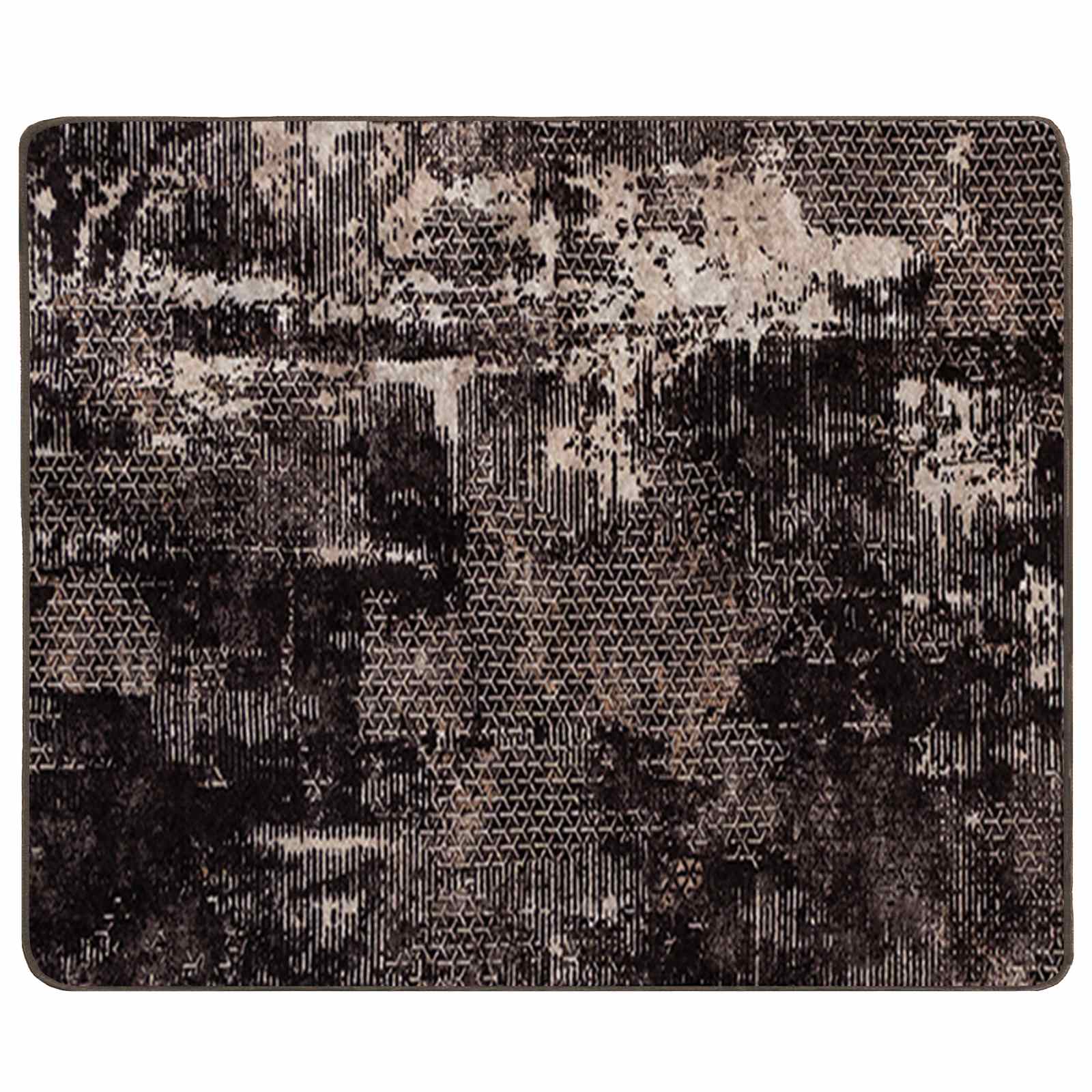 Vloerkleedloper MARSA Zwart 80 x 100 cm Polyester en PVC