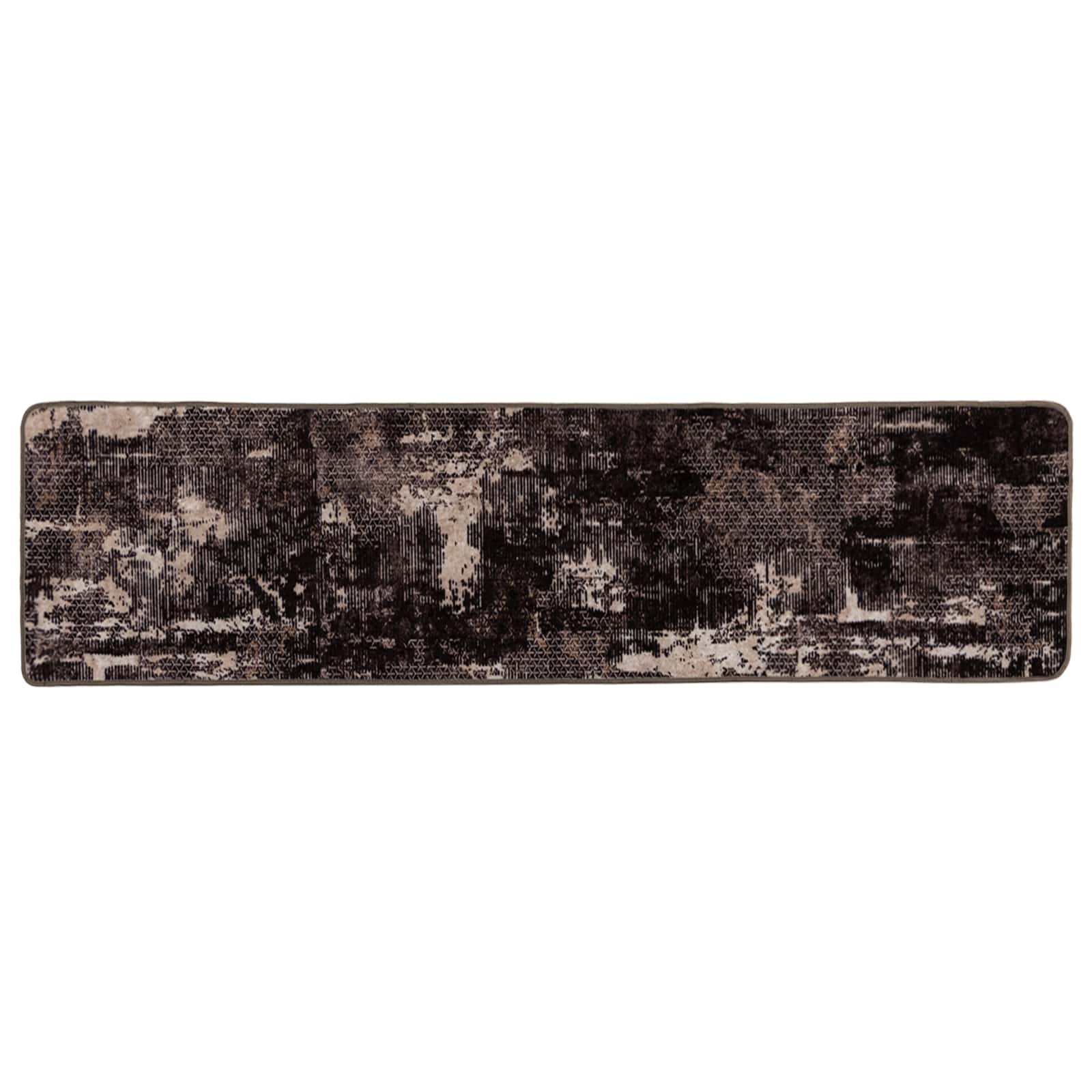 Vloerkleedloper MARSA Zwart 80 x 400 cm Polyester en PVC