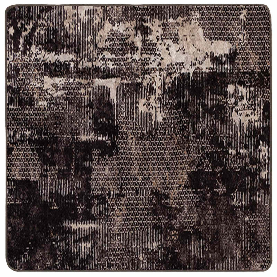 Vloerkleedloper MARSA Zwart 100 x 100 cm Polyester en PVC