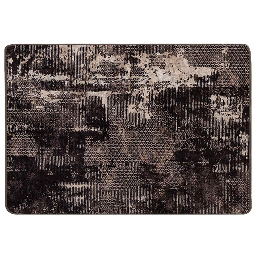 Vloerkleedloper MARSA Zwart 100 x 150 cm Polyester en PVC