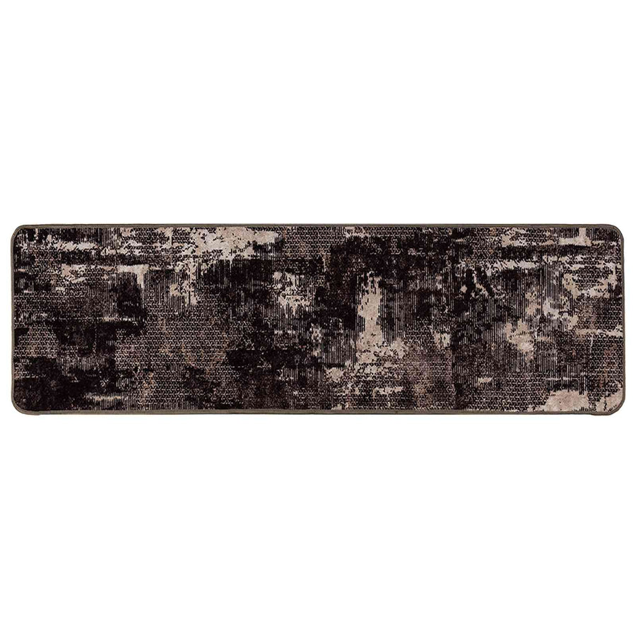 Vloerkleedloper MARSA Zwart 100 x 400 cm Polyester en PVC