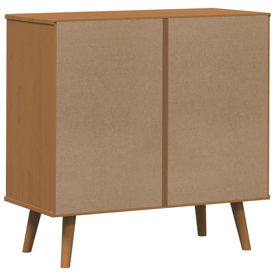 Ladekast MOLDE Caramel 80 x 40 x 80 cm Massief grenenhout