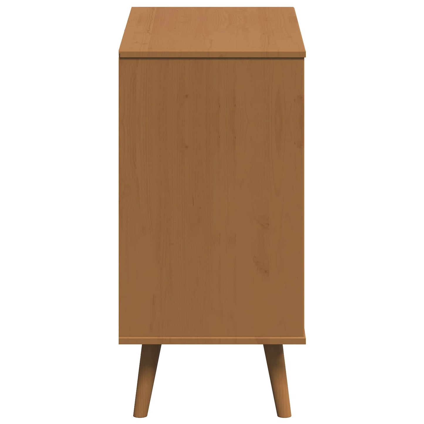Ladekast MOLDE Caramel 80 x 40 x 80 cm Massief grenenhout