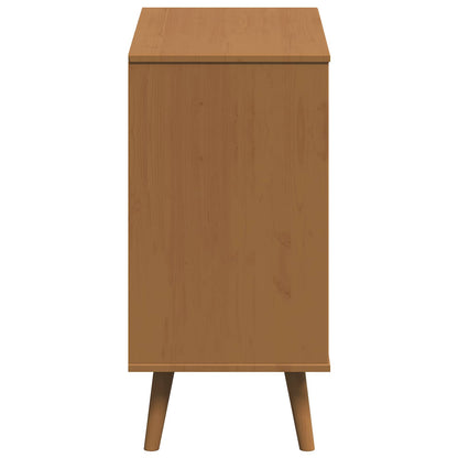 Ladekast MOLDE Caramel 80 x 40 x 80 cm Massief grenenhout