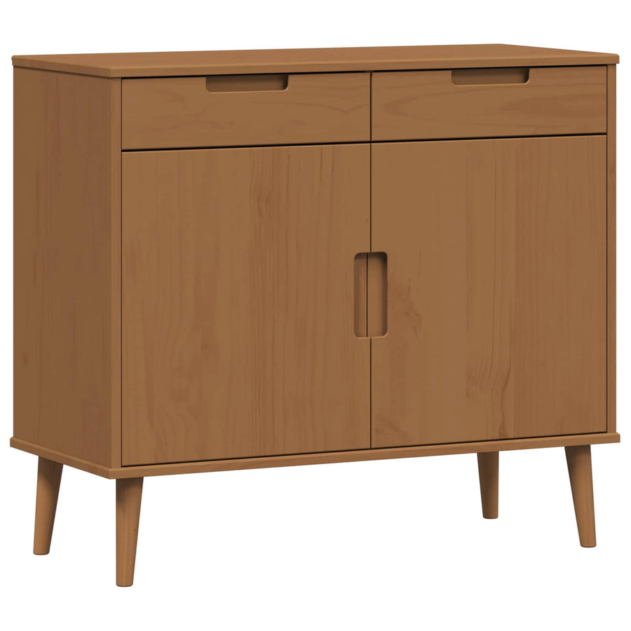 Dressoir MOLDE Caramel 90 x 40 x 80 cm