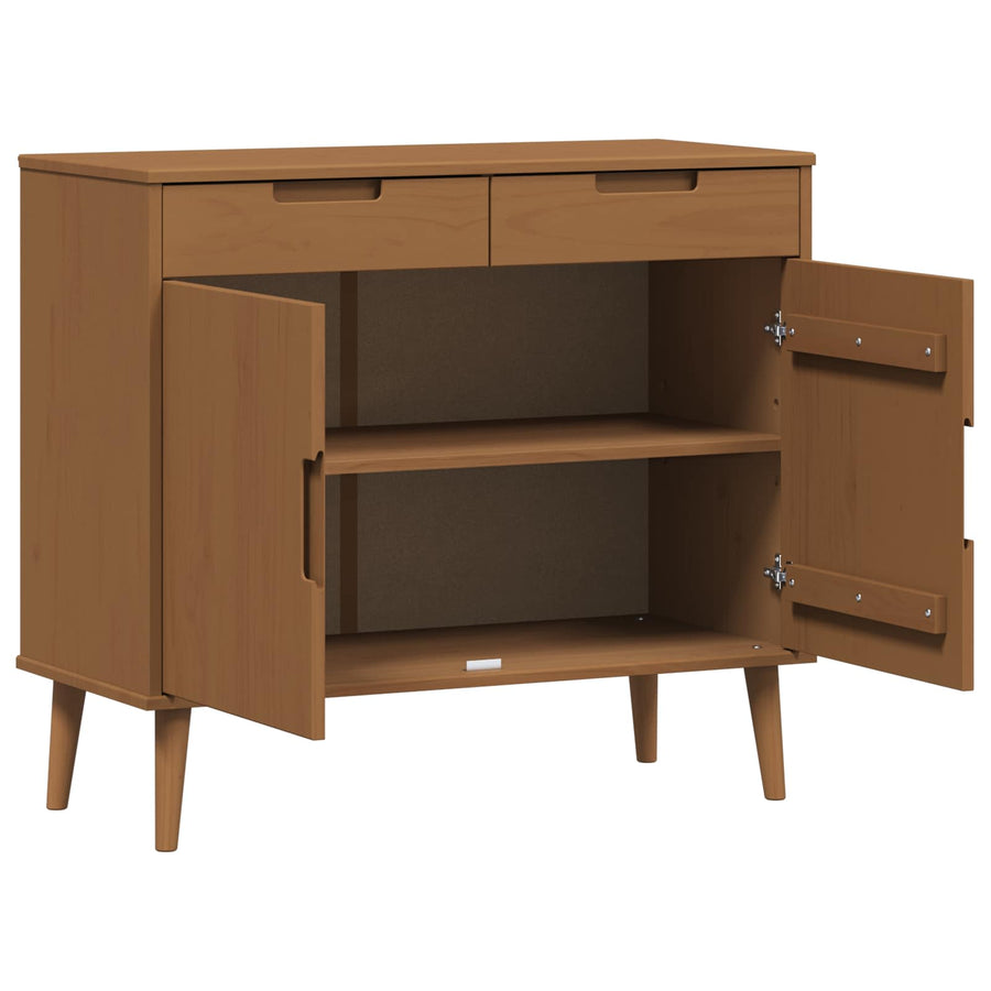 Dressoir MOLDE Caramel 90 x 40 x 80 cm