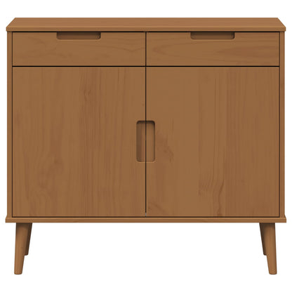 Dressoir MOLDE Caramel 90 x 40 x 80 cm