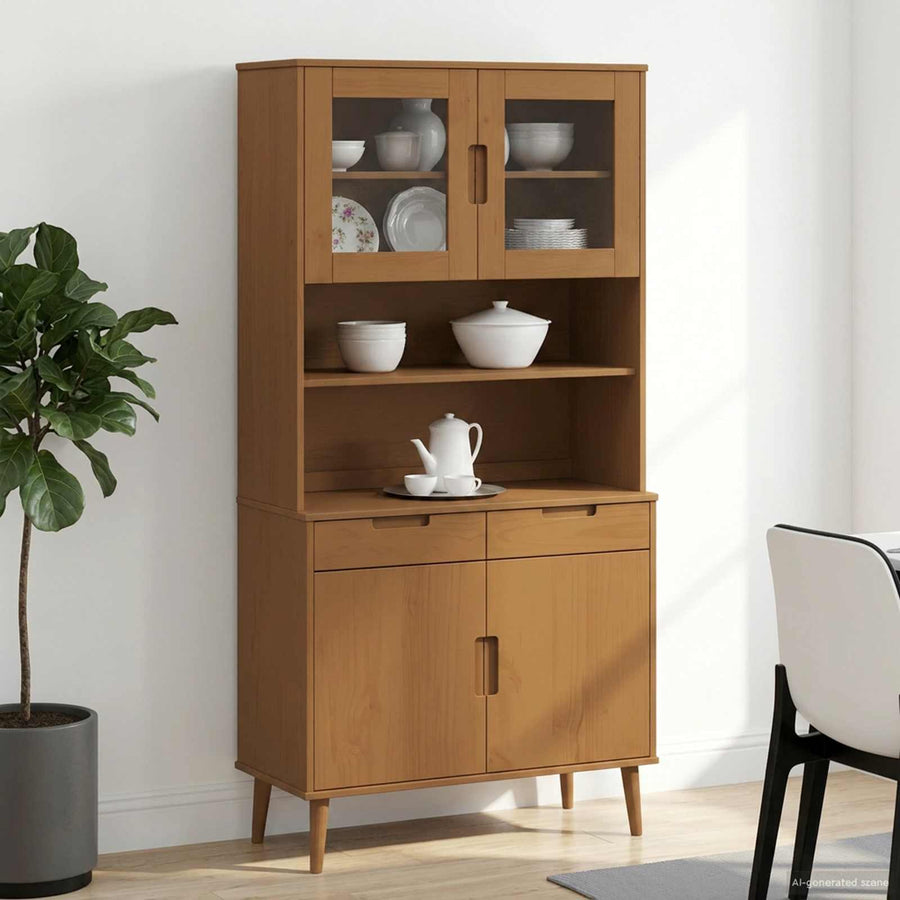 Hutch Caramel 90 x 35 x 100 cm