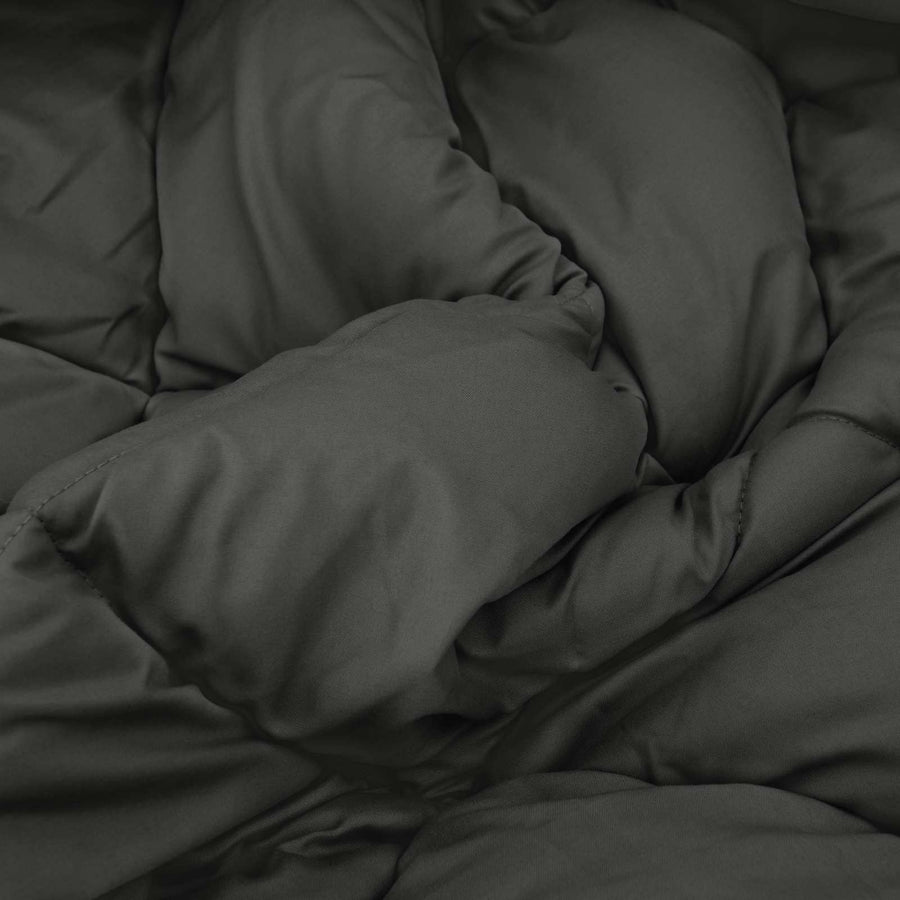 Zomerdekbed Antraciet 200 x 135 cm Microvezel