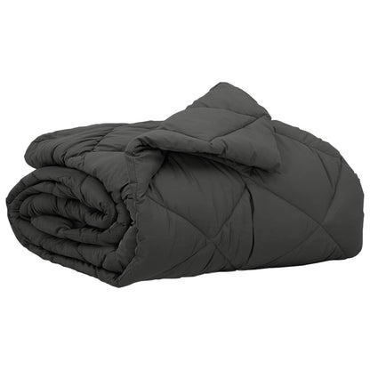 Zomerdekbed Antraciet 200 x 135 cm Microvezel