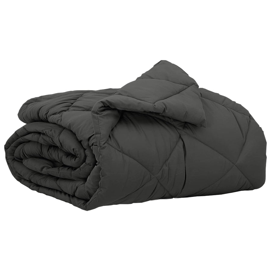 Zomer Dekbed Antraciet 200 x 140 cm Microfiber