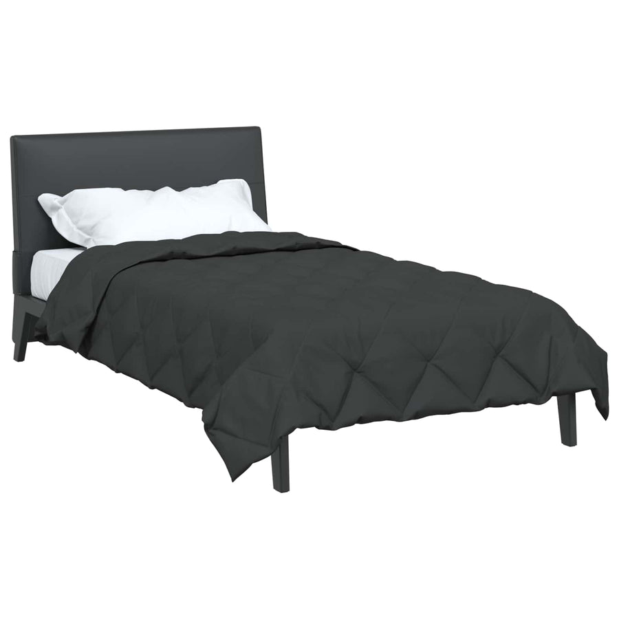 Zomer Dekbed Antraciet 200 x 140 cm Microfiber