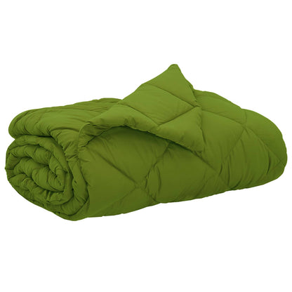 Zomerdekbed Groen 220 x 240 cm Microvezel