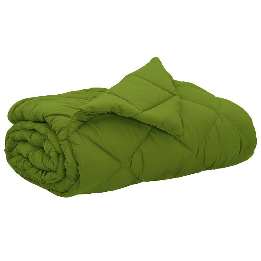 Zomerdekbed Groen 220 x 240 cm Microvezel