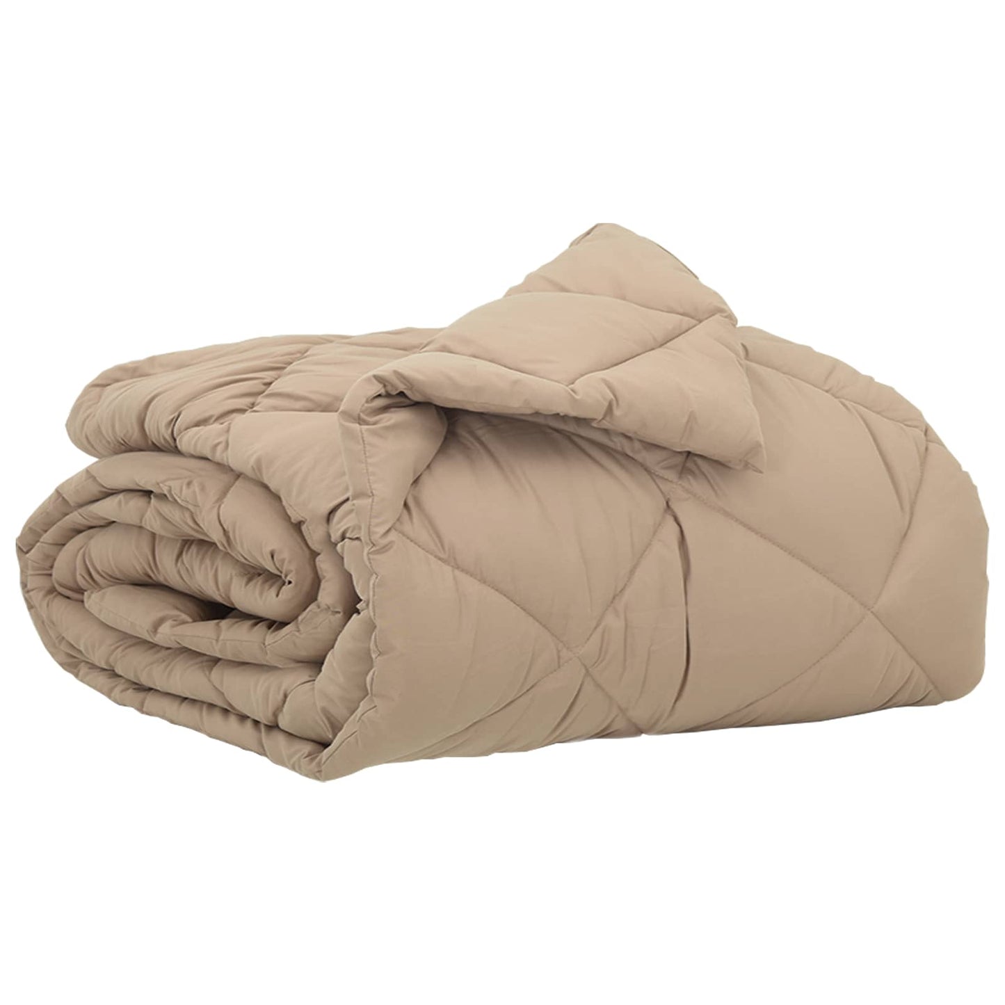 Zomerdekbed Taupe 200 x 140 cm Microvezel