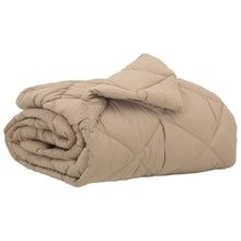 Zomerdekbed Taupe 220 x 135 cm Microvezel