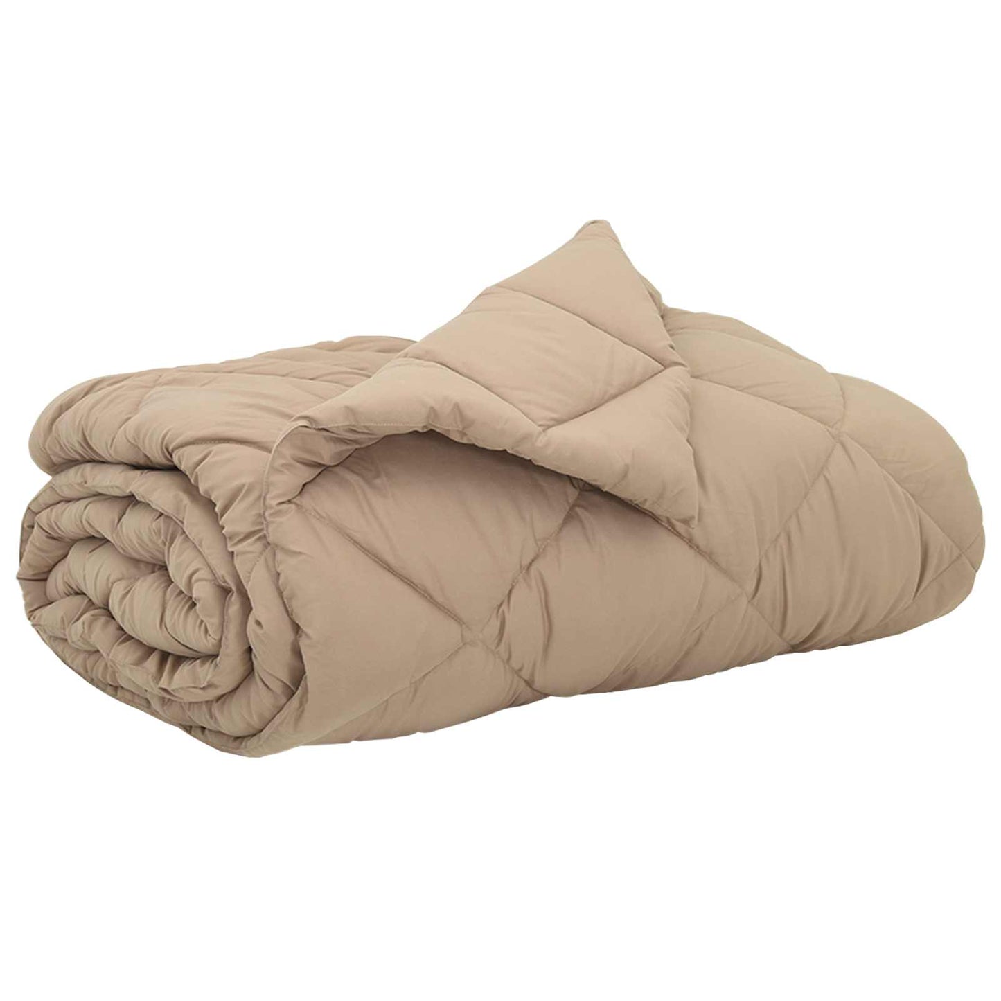 Zomer Dekbed Taupe 220 x 260 cm Microfiber