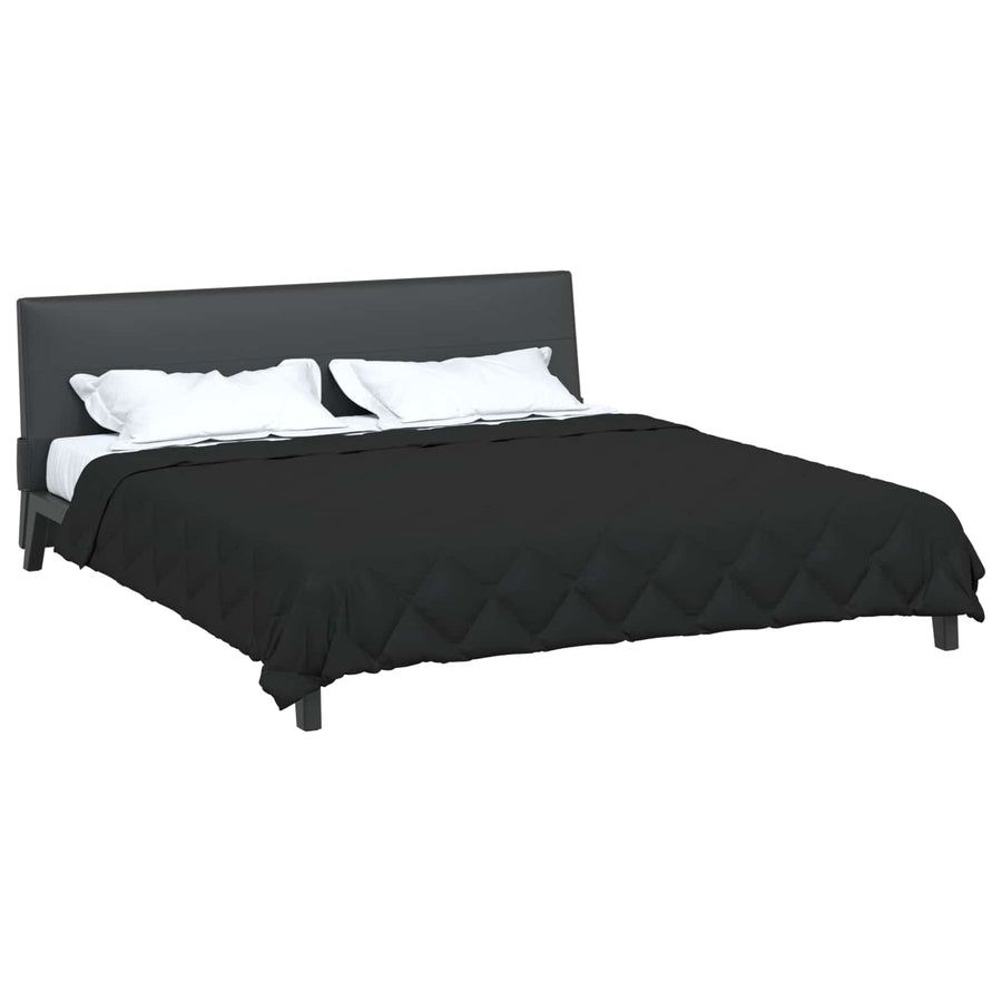 Zomer Dekbed Zwart 220 x 200 cm Microfiber