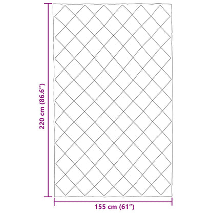 Vol jaar dekbed Antraciet 220 x 155 cm Microfiber