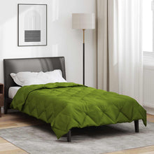 Vol jaar dekbed Groen 200 x 140 cm Microfiber