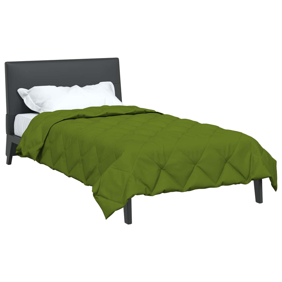 Vol jaar dekbed Groen 200 x 140 cm Microfiber
