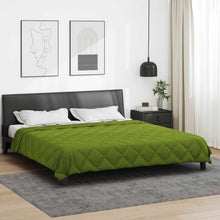 Vol jaar dekbed Groen 240 x 200 cm Microfiber