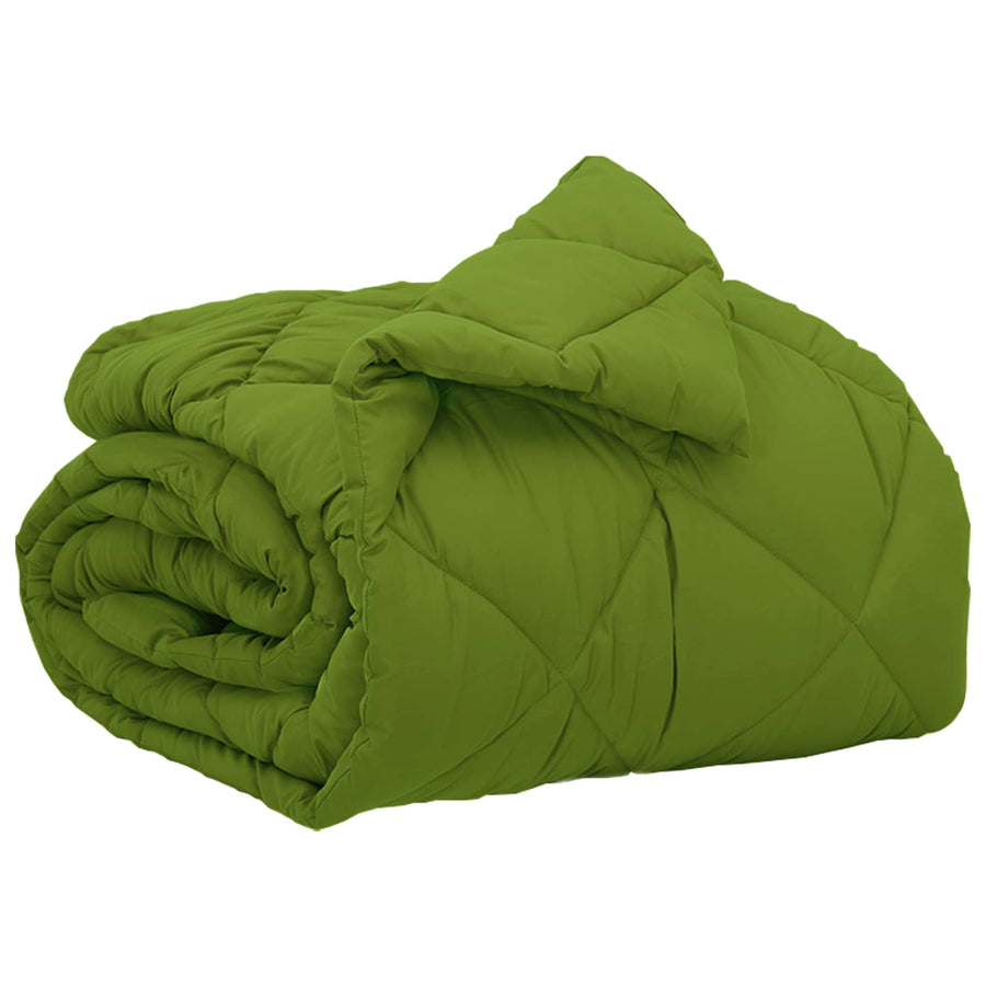 Vol jaar dekbed Groen 220 x 135 cm Microfiber