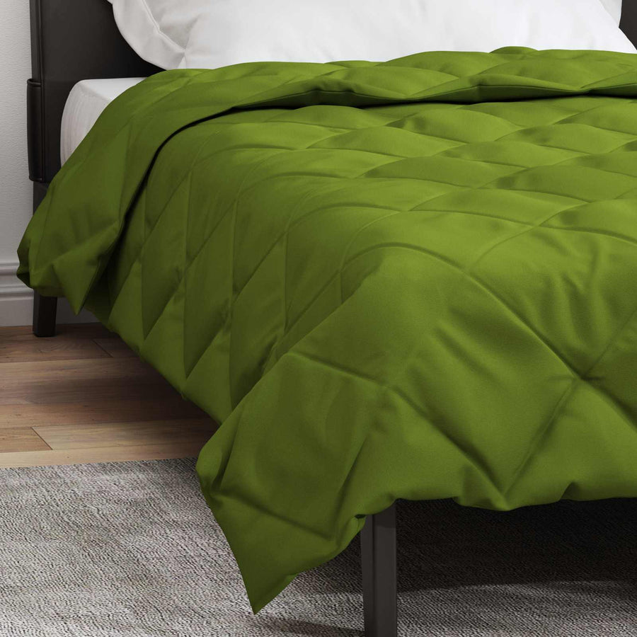 Vol jaar dekbed Groen 220 x 155 cm Microfiber