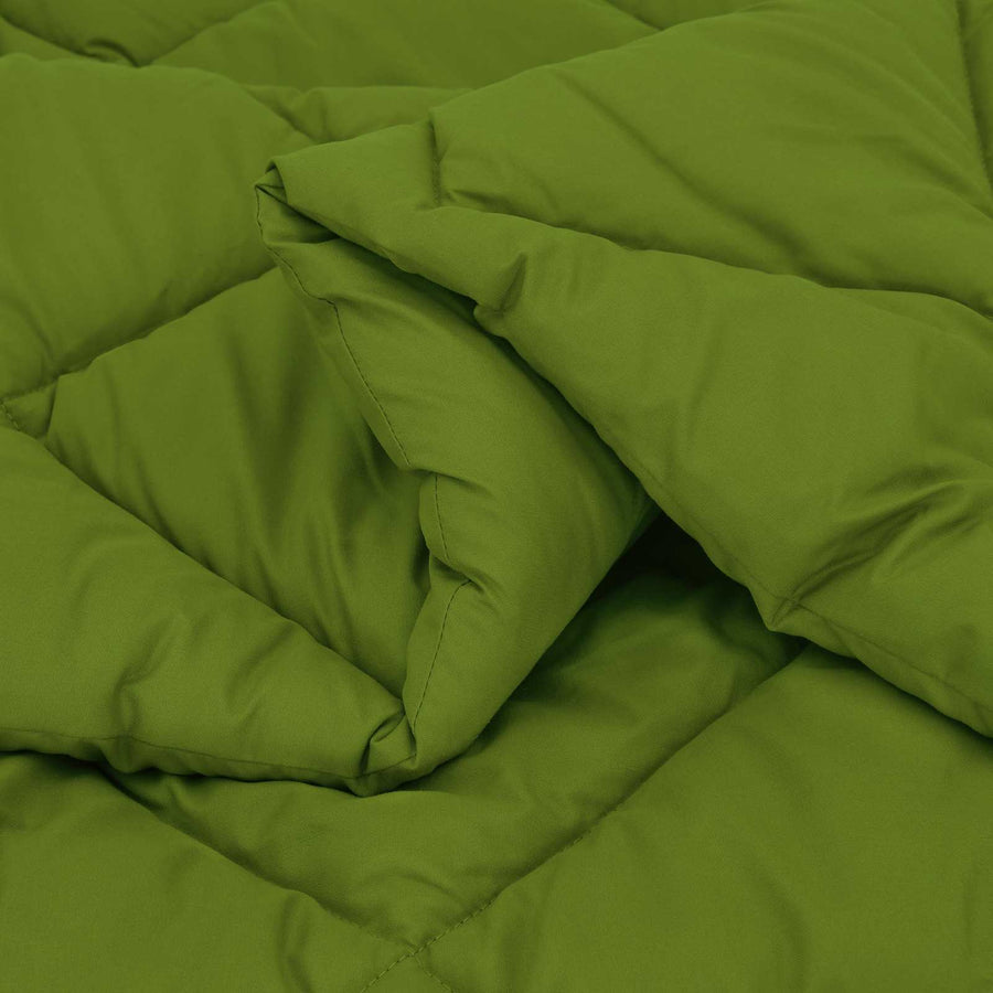 Vol jaar dekbed Groen 220 x 200 cm Microfiber