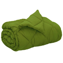 Vol jaar dekbed Groen 220 x 200 cm Microfiber