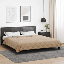 Vol jaar dekbed Taupe 240 x 200 cm Microfiber