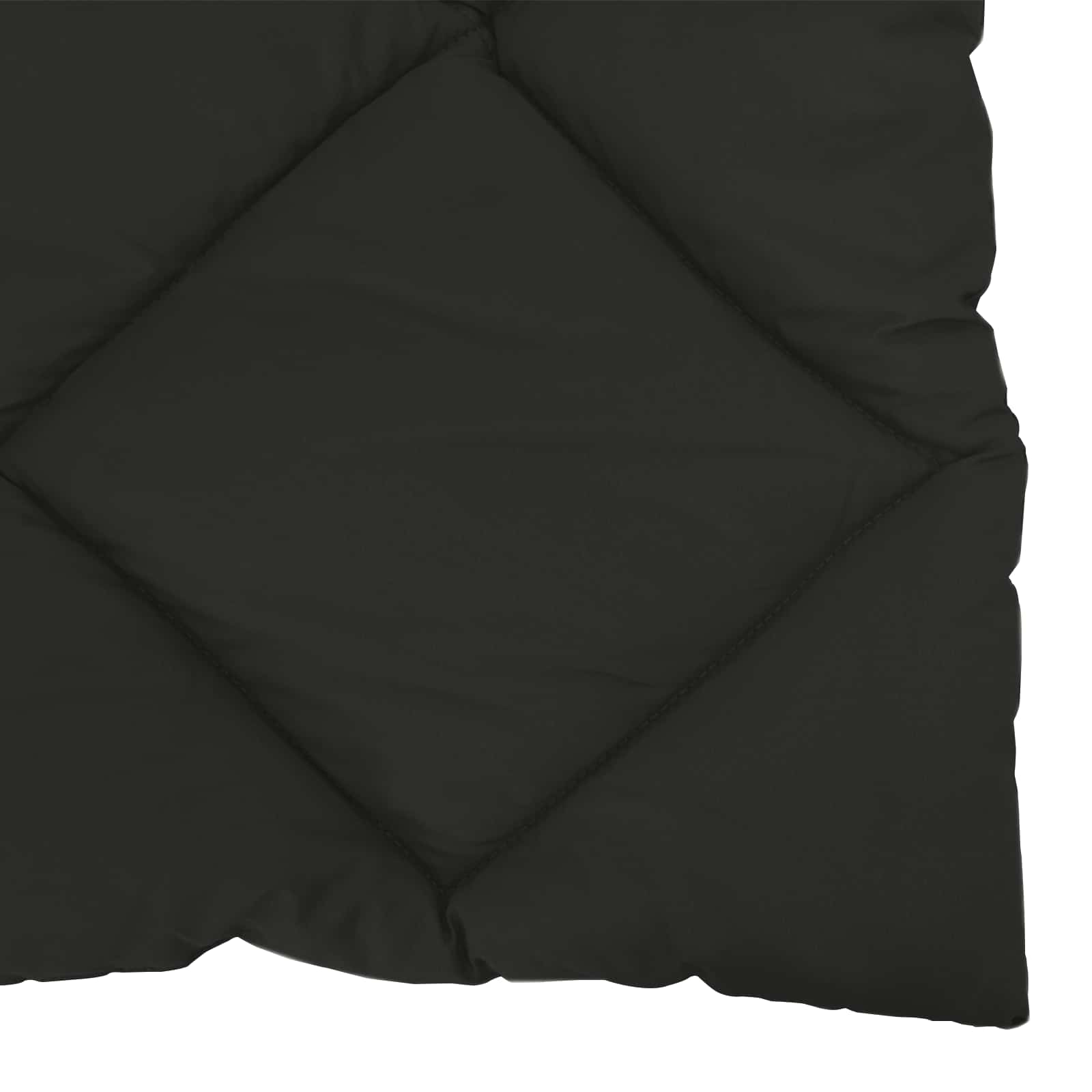 Vol jaar dekbed Zwart 220 x 155 cm Microfiber