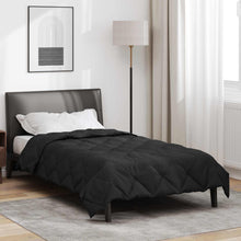 Vol jaar dekbed Zwart 220 x 155 cm Microfiber
