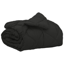 Vol jaar dekbed Zwart 220 x 155 cm Microfiber