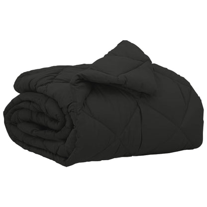 Vol jaar dekbed Zwart 220 x 155 cm Microfiber