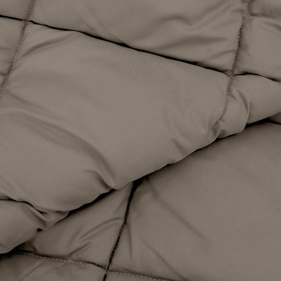 Vol jaar dekbed Lichtgrijs 220 x 135 cm Microfiber