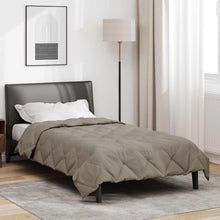 Vol jaar dekbed Lichtgrijs 220 x 155 cm Microfiber