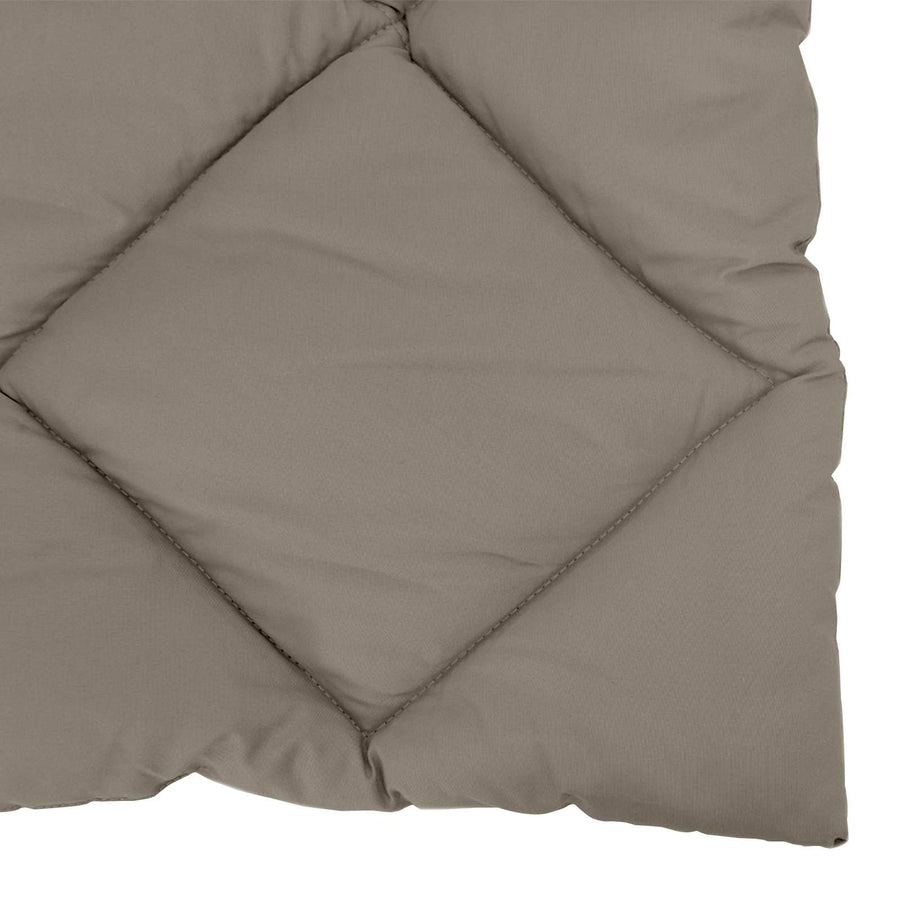 Vol jaar dekbed Lichtgrijs 220 x 200 cm Microfiber