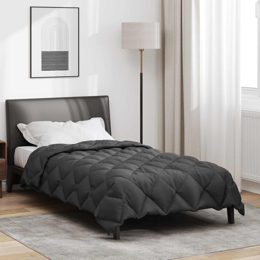 Winter Dekbed Antraciet 220 x 135 cm Microfiber