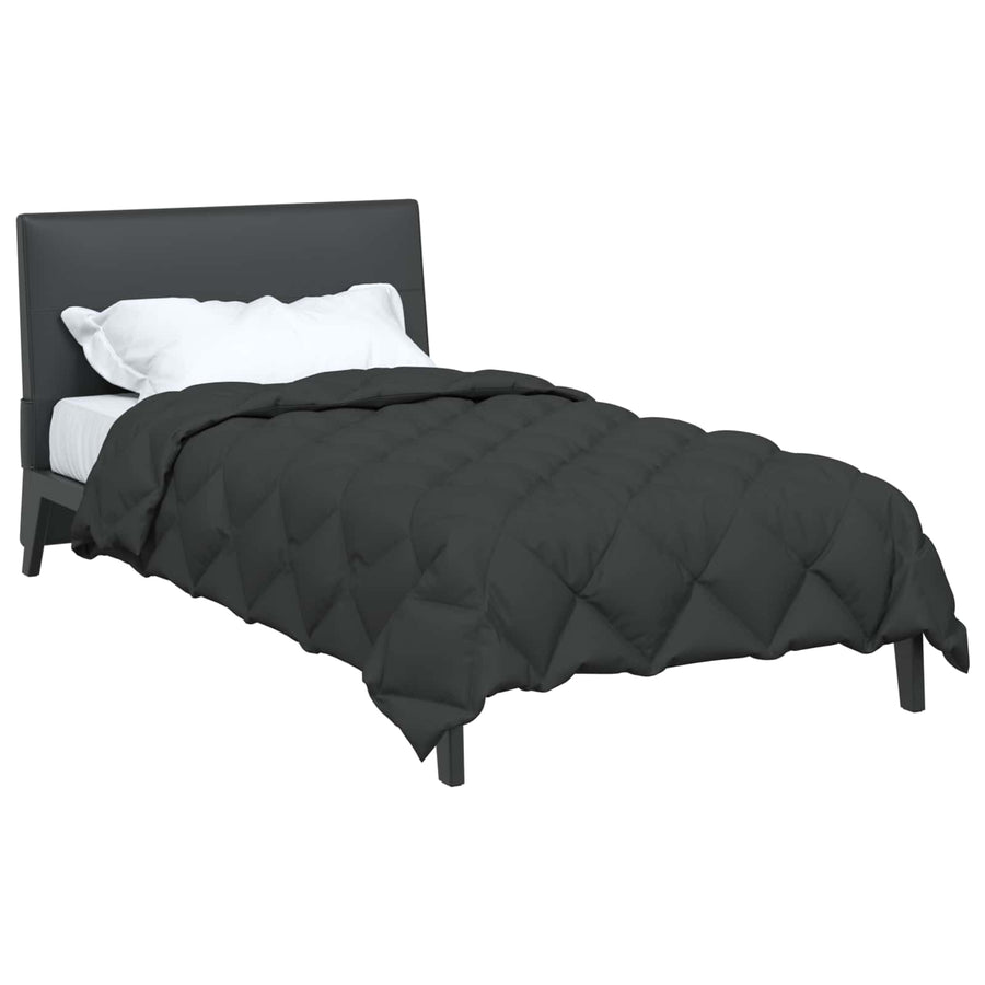 Winter Dekbed Antraciet 220 x 135 cm Microfiber