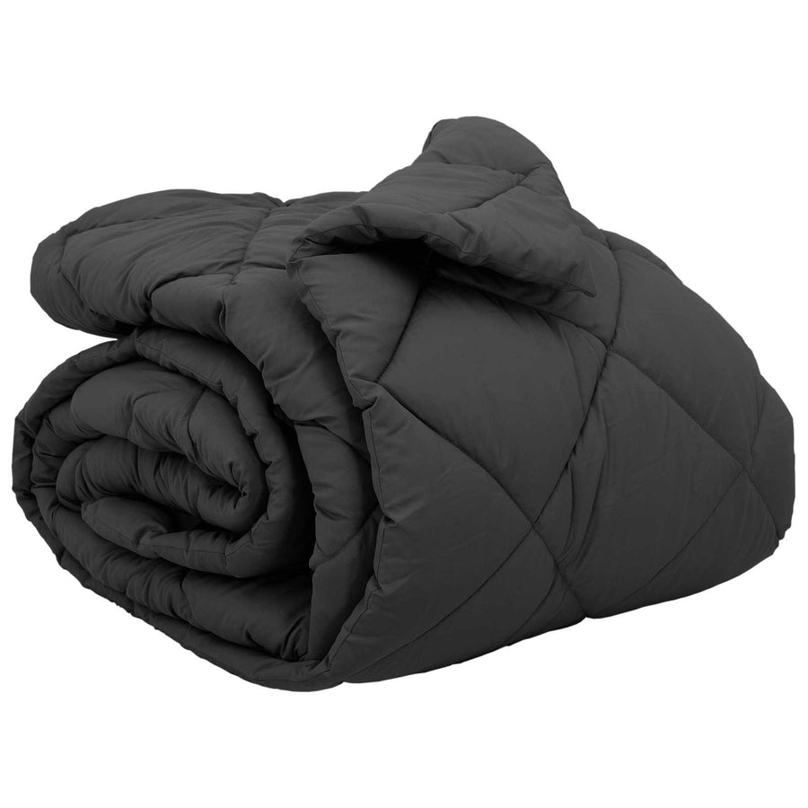 Winter Dekbed Antraciet 240 x 260 cm Microfiber